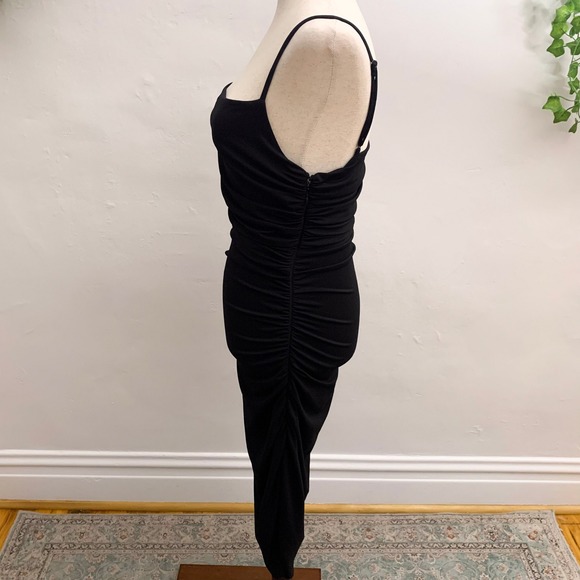 House of Harlow Black Cut Out Midi Dress Size Small - Picture 9 of 10